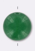 Aventurine verte ronde 12 mm x2