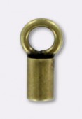 Embout à écraser pour cordon 6x2 mm bronze x2
