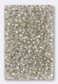 Rocaille 2 mm crystal silver-lined x20g
