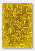 Rocaille tube 2x6 mm citrine x20g