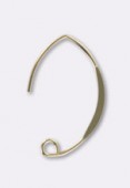 Gold filled 14 k crochet d'oreille 26x18 mm x2 Gold filled 14 k crochet d'oreille 26x18 mm x2