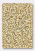 Miyuki rocaille 15/0 SB0492FR matted opaque dark cream AB x10g
