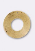 Donut en bois de Coco 50 mm naturel x1