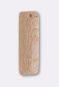 Pendentif en bois Rosewood 40x12 mm x1
