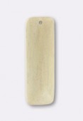 Pendentif en bois Whitewood 40x12 mm x1