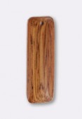 Pendentif en bois Bayong 40x12 mm x1