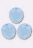 Facette 8 mm crystal opal blue x12