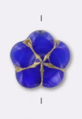 Fleur cushion 14 mm lapis x1