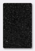 Miyuki Square beads 1.8 mm SB-0401F black matted x10g