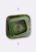 Palet carré 14x14 mm vert picasso x1