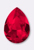 Cabochon 4320 10x7 mm scarlet F x1