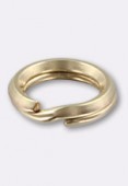 Gold filled 14 k anneau ressort 5 mm x1