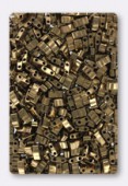 Miyuki Half Tila Beads HTL-0457 metallic dark bronze x10g