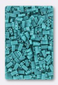 Miyuki Half Tila Beads HTL-0412 opaque turquoise green x10g