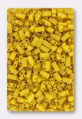 Miyuki Half Tila Beads HTL-2311 opaque canary matted x10g