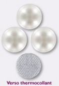 Strass HOTFIX 2080/4 SS34 7 mm crystal white pearl M HF x12