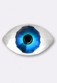 Eye fancy stone 4775 18x10.5 mm bleu x1