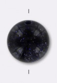 Goldstone blue ronde 10 mm x4