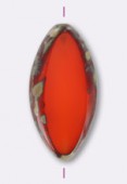 Palet navette 36x18 mm opaque orange picasso x1