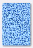 Rocaille 2 mm blue turquoise opaque x20g