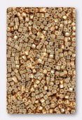 Miyuki Square beads 1.8 mm SB-1053 galvanized yellow gold x10g