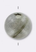 Labradorite ronde 6 mm x 4