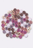 Strass 2088 SS20 5 mm mélange 6 couleurs x72