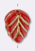 Feuille 11x8 mm red x2