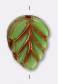 Feuille 11x8 mm green x2