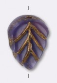 Feuille 11x8 mm purple x2