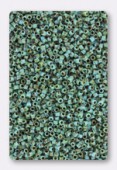 Miyuki Delica 11/0 DB2264 opaque turquoise blue picasso x10g