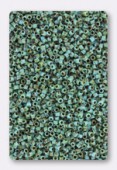 Miyuki Delica 11/0 DB2264 opaque turquoise blue picasso x10g