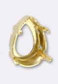 Sertissure pour poire 14x10 mm or x1