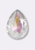 Cabochon 4320 14x10 mm crystal light grey DeLite x1