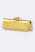 Embout pour ruban 15x4mm or x2