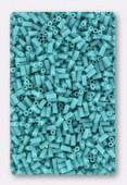 Miyuki bugle 3 mm BGL1-412 opaque turquoise green x10g