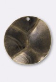 Estampe pendentif Chelsea 22 mm bronze x1