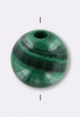 Malachite ronde 4 mm x4