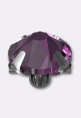 Rose montée 53203-SS30 6 mm amethyst F x6