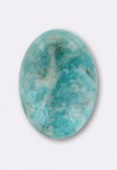 Amazonite Afrique cabochon 14x10 mm x1