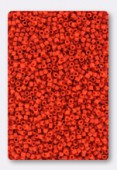 Miyuki Delica 11/0 DB0795 dyed opaque vermillon matted x10g Miyuki Delica 11/0 DB0795 dyed opaque vermillon matted x10g