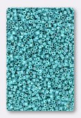 Miyuki Delica 11/0 DB0166 opaque turquoise AB x10g