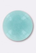 Amazonite Pérou cabochon 12 mm x1