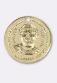 Estampe médaille romaine 20 mm or x1