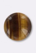 Oeil de tigre cabochon 10 mm x1