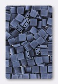 Miyuki Tila Beads TL-2001 matted gunmetal x10g