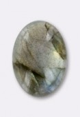 Labradorite cabochon 14x10 mm x1
