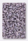 Miyuki Half Tila Beads HTL-0410FR matted opaque mauve AB x10g