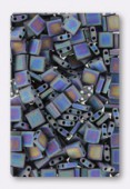 Miyuki Tila Beads TL-0401FR matted multi iris x10g