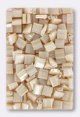 Miyuki Tila Beads TL-0593 light caralmel ceylon x10g